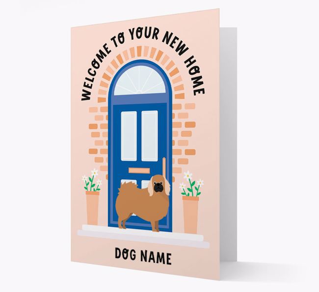 Welcome To Your New Home: Personalised {breedFullName} Card